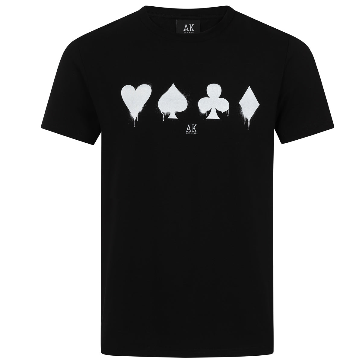 Suits Drip Premium Fitted T-Shirt - Black