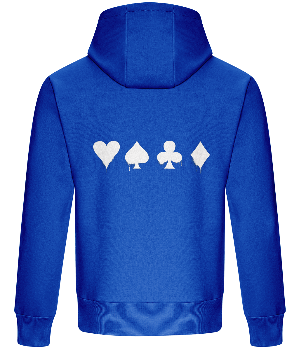 KIDS - 'Suits' Relaxed Hoodie -Royal Blue