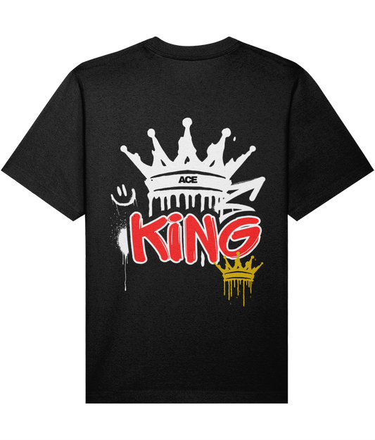 Graffiti KING Relaxed Fit T-shirt - Black