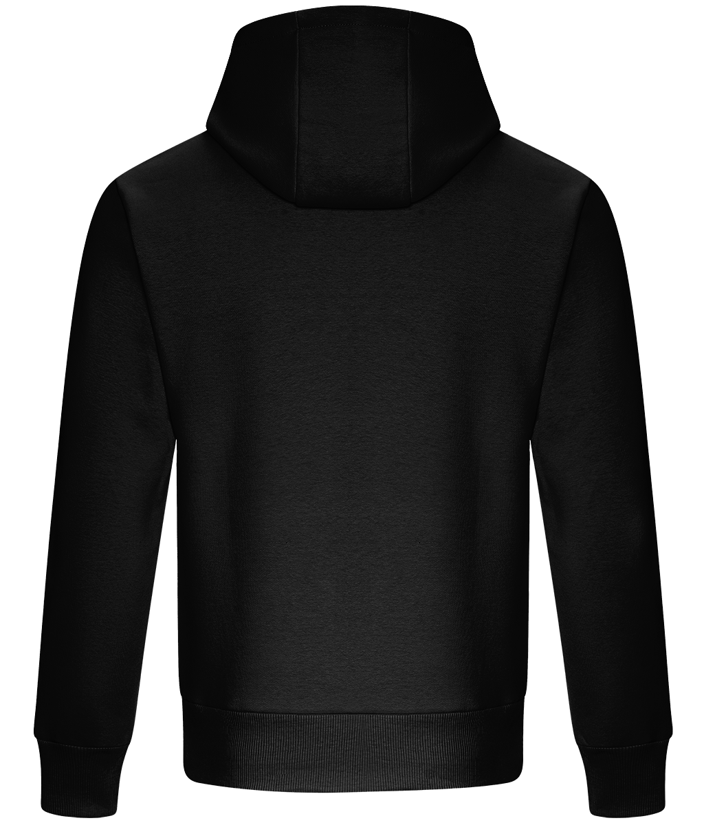 Black Embroidery Hoodie