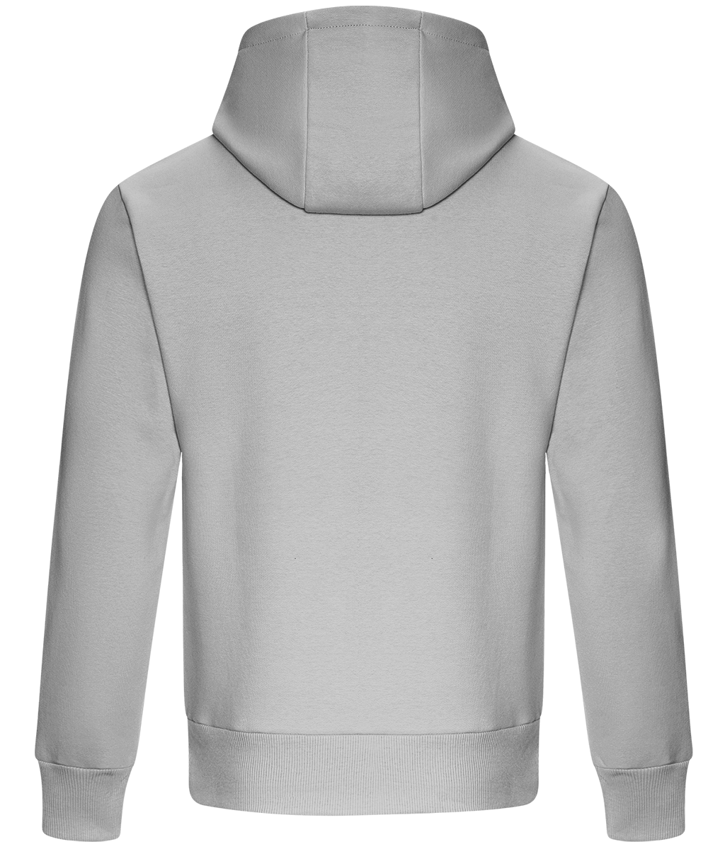 Grey Embroidery Hoodie