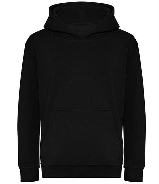 KIDS Black 'Suits' Embroirdery Hoodie