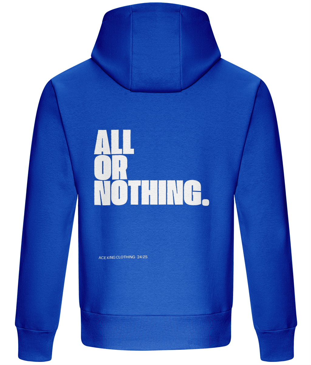 KIDS - ALL Or NOTHING Relaxed Fit Hoodie - Royal Blue