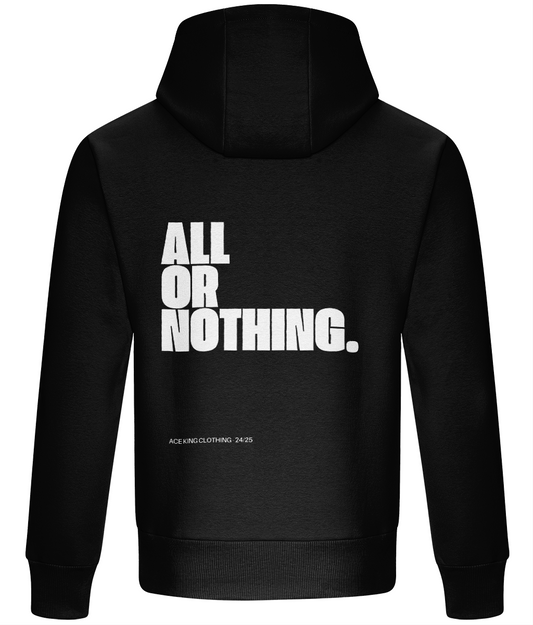 ALL/NOTHING Relaxed Fit Hoodie - Black