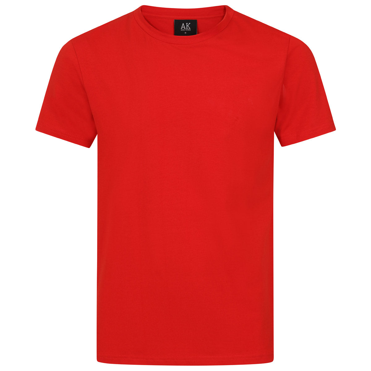 Essentials Crew Neck Fitted T-Shirt - Red