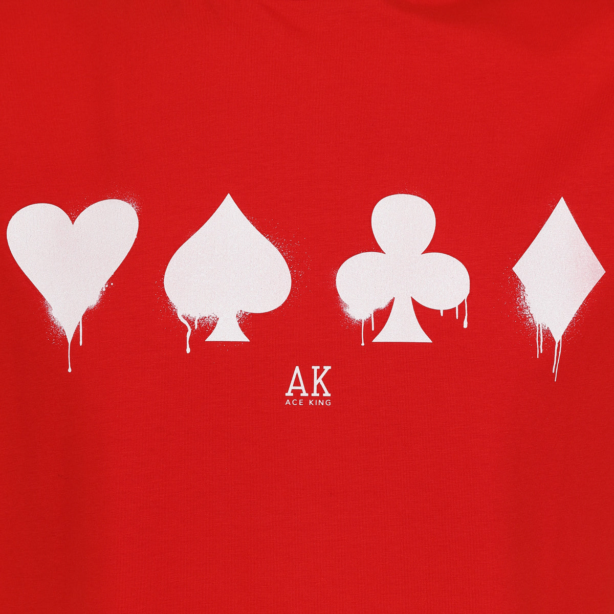AK Suits Drip Premium T-Shirt - Red