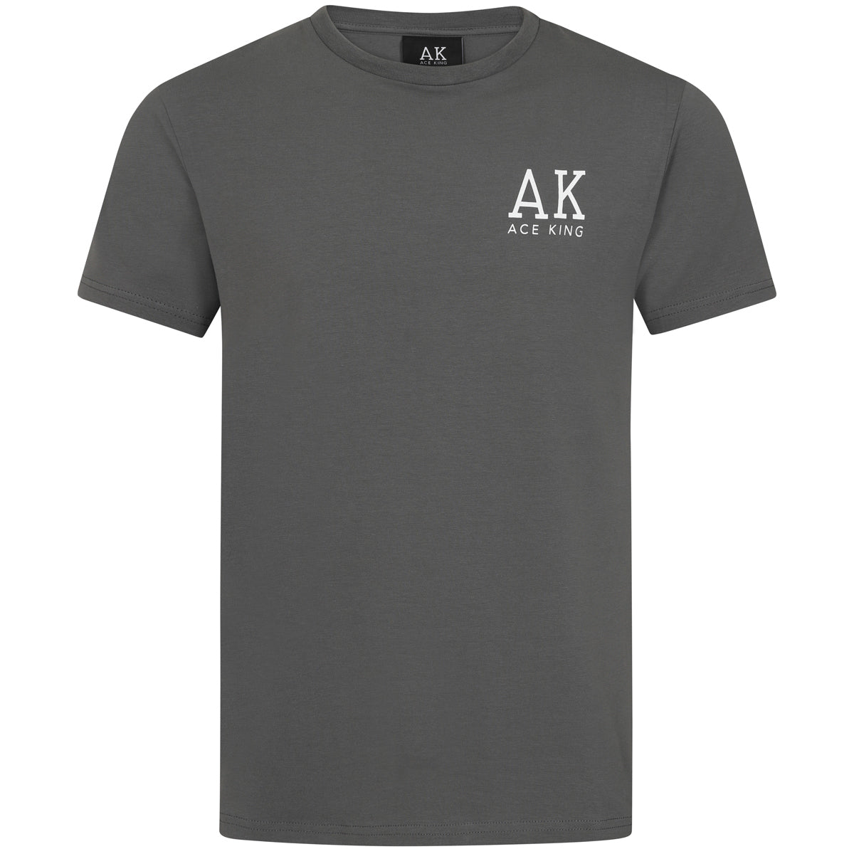 Tapered Back Premium Fitted T-shirt – Grey