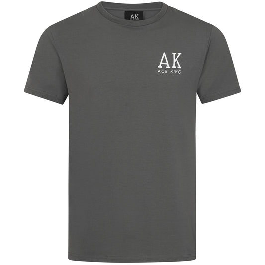 AK Tapered Suits T-shirt – Grey