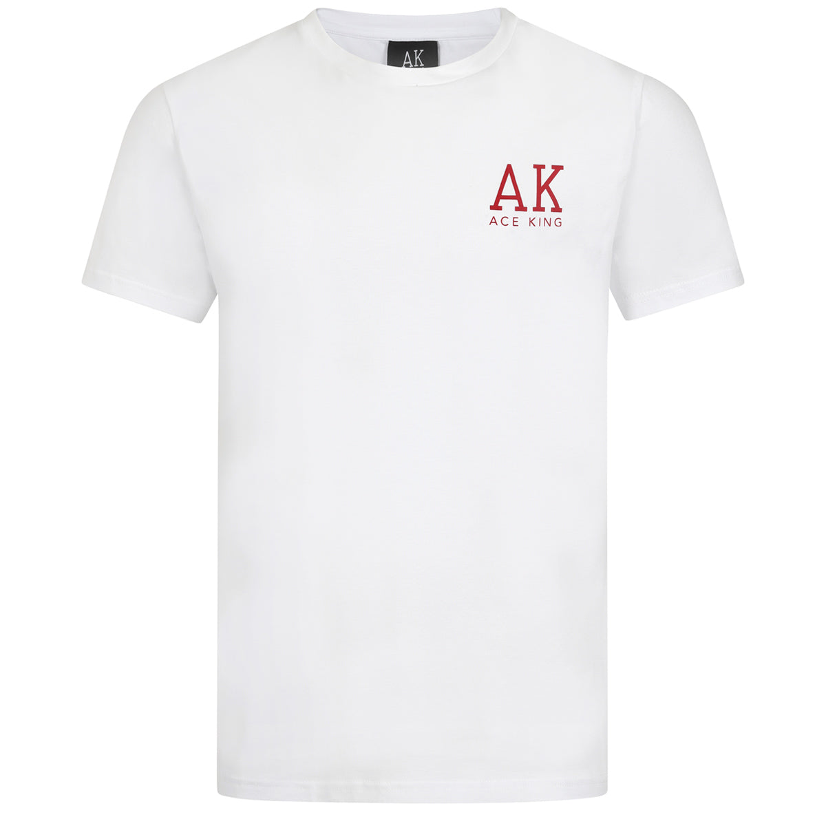 Tapered Back Premium Fitted T-shirt – White